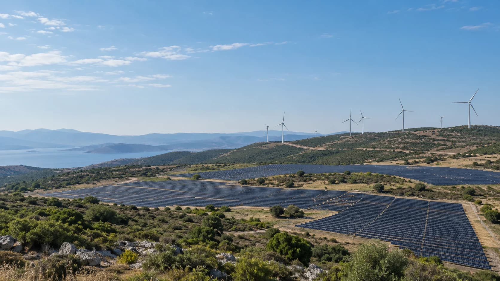Power generation operating domain visual